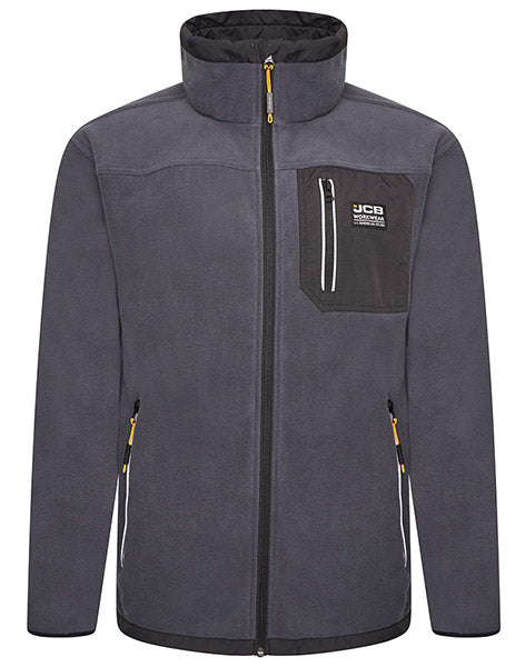 JCB-Workwear Ear Jcb Workwear Trade Fleece Jacket Full Zip