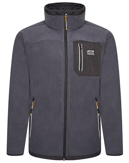 JCB-Workwear Ear Jcb Workwear Trade Fleece Jacket Full Zip