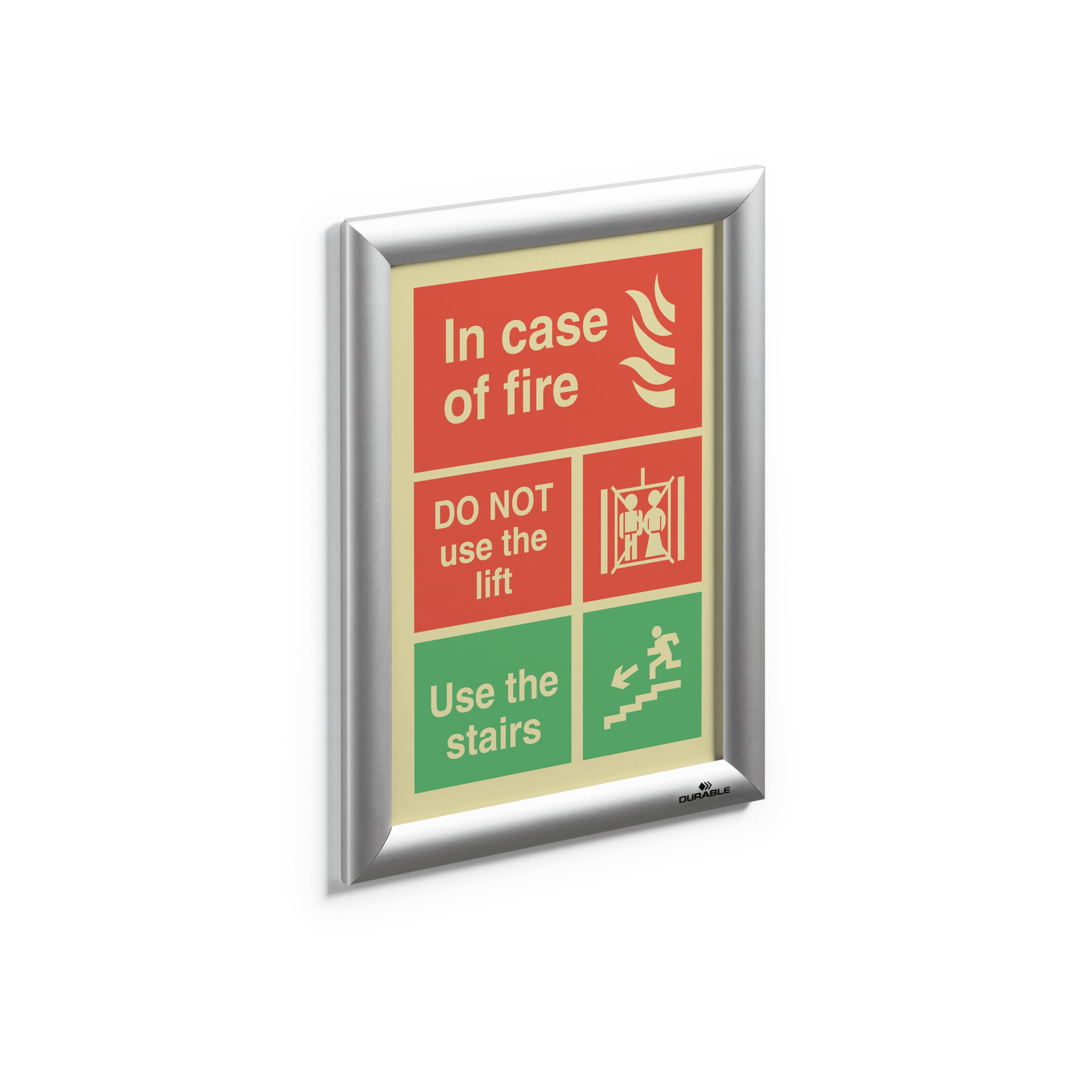 Durable Snap Frame Aluminium A4 479623