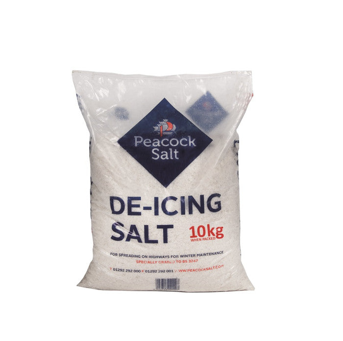 Peacock White Deicing Salt 10kg Bag