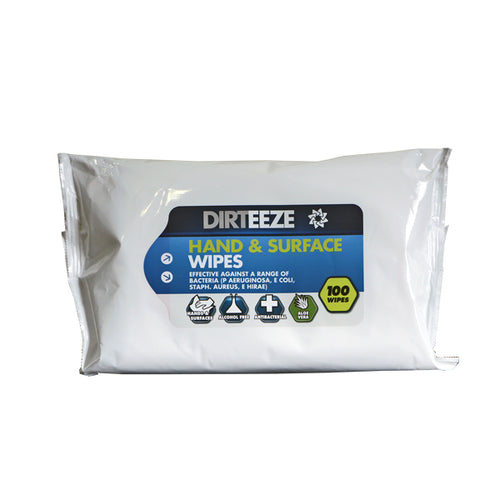 Dirteeze Antivral Hand And Surface Wipes