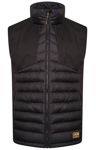 JCB-Workwear Ear Jcb Workwear Trade Hybrid Padded Gilet