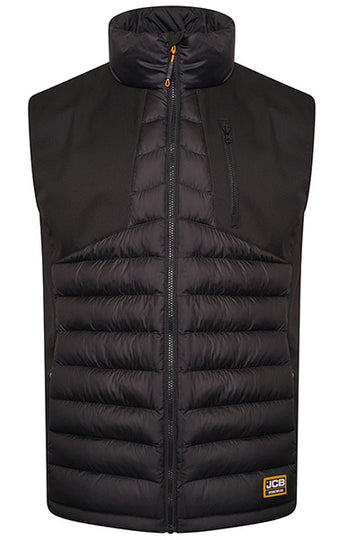 JCB-Workwear Ear Jcb Workwear Trade Hybrid Padded Gilet