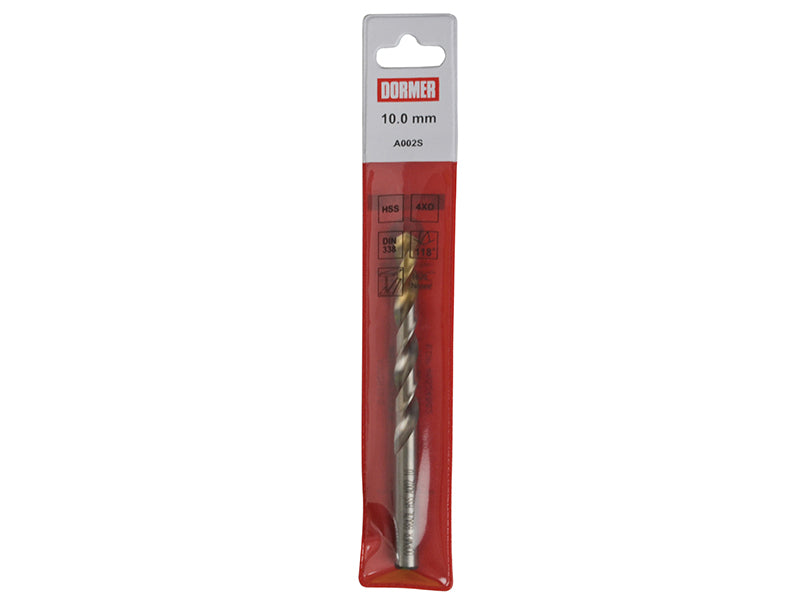 Pouch Pack A002 HSS-TiN Coated Jobber Drill Bits Metric