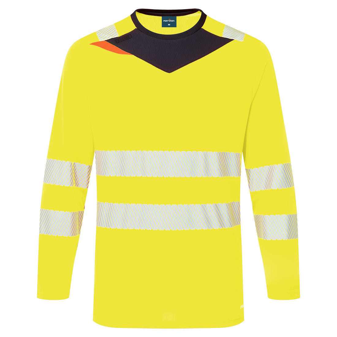 Portwest DX4 Hi-Vis T-Shirt Long Sleeved