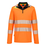 Portwest DX4 Hi-Vis Zip Polo Shirt L/S - DX419