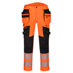 Portwest DX4 Hi-Vis Detachable Holster Pocket Trouser - [CLEARANCE]