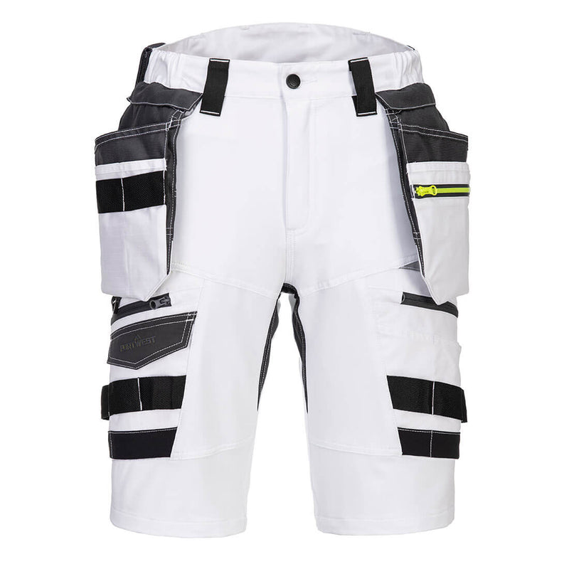 Portwest DX4 Holster Shorts DX444 in White.