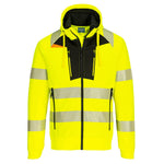 Portwest DX4 Hi-Vis Zip Hoodie - thumbnail 2