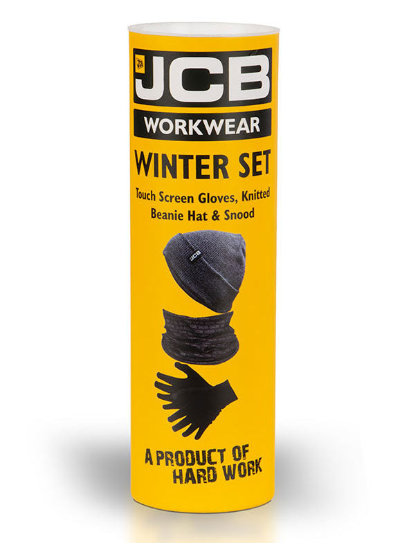 JCB-Workwear Ear Jcb Workwear Winter Accessory Set
