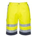 Portwest Hi-Vis Contrast Shorts - thumbnail 3