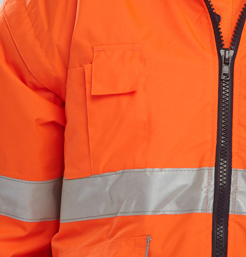 B-Seen Two-tone Hi-vis Europa Bomber Jacket