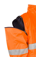 B-Seen Two-tone Hi-vis Europa Bomber Jacket