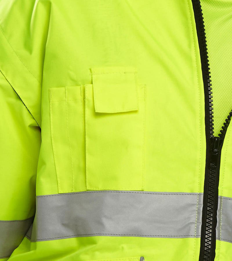 B-Seen Two-tone Hi-vis Europa Bomber Jacket