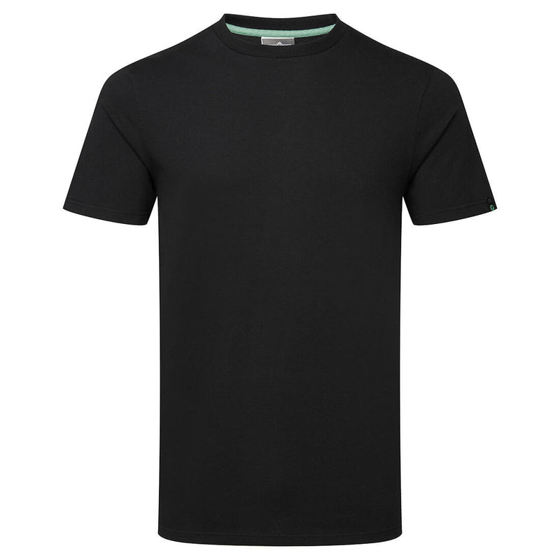 Portwest organic cotton recyclable t-shirt in black.