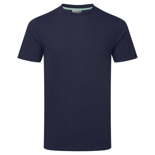 Portwest organic cotton recyclable t-shirt in navy.
