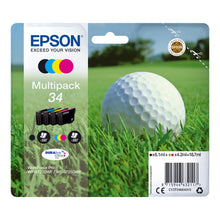 Epson 34 Ink Cartridge DURABrite Ultra Multipack Golf Ball CMYK C13T34664010