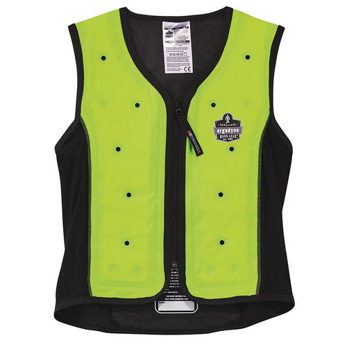 Tenacious Ergodyne Work Gear Est. 1983 Ergodyne Premium Dry Evaporative Cooling Vest Lime Green L Ey6685l