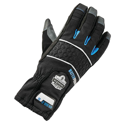 Ergodyne Proflexextreme Thermal Waterproof Gloves Black Large  (Pack of 1)