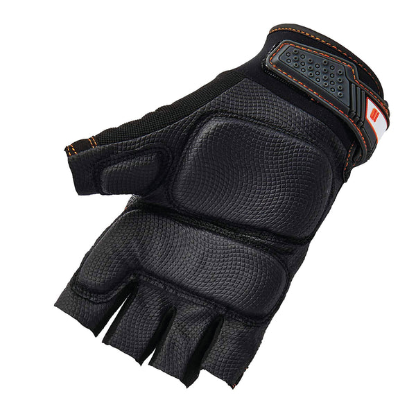Tenacious Ergodyne Work Gear Est. 1983 Ergodyne Impact Fingerless Gloves 1 Pair Black/grey 2xl Ey9002xl