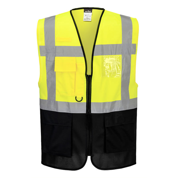 Portwest ES1 Essential Hi-Vis Contrast Executive Vest