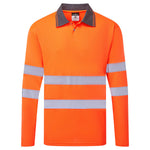 Portwest ES1 Essential Hi-Vis Polo Shirt L/S