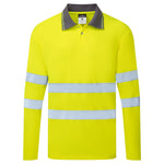 Portwest ES1 Essential Hi-Vis Polo Shirt L/S - thumbnail 2