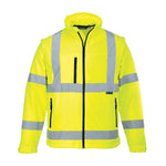 Portwest ES1 Essential Hi-Vis Softshell Jacket (2L) - thumbnail 6