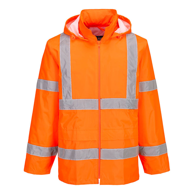 Portwest ES1 Essential Hi-Vis Rain Jacket