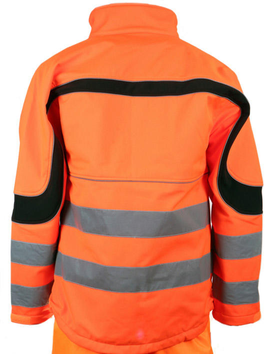 B-Seen Eton Hi-Vis Soft Shell Jacket