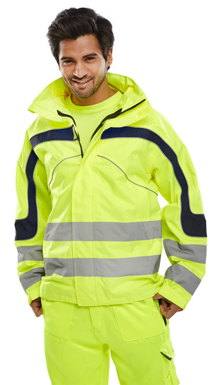 B-Seen Eton Hi-Vis Breathable Jacket