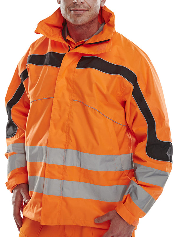 B-Seen Eton Hi-Vis Breathable Jacket