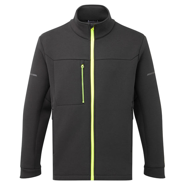 Portwest  Technical Fleece Jacket in black.