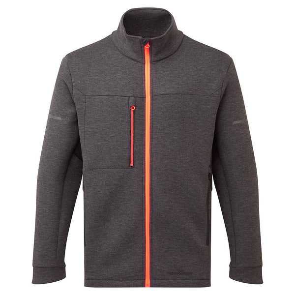 Portwest Technical Fleece Jacket in metal grey.