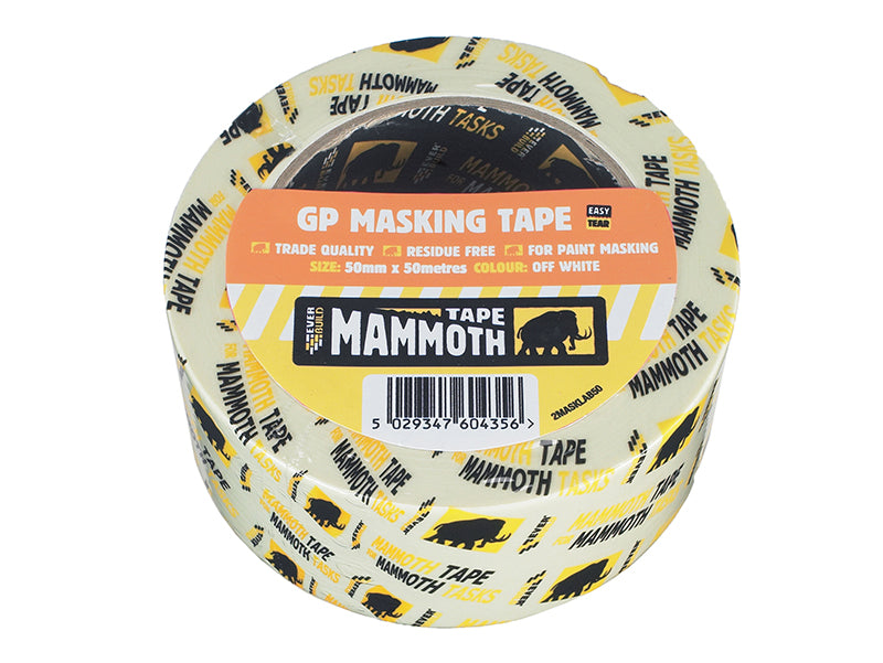 Mammoth Retail/Labelled Masking Tape