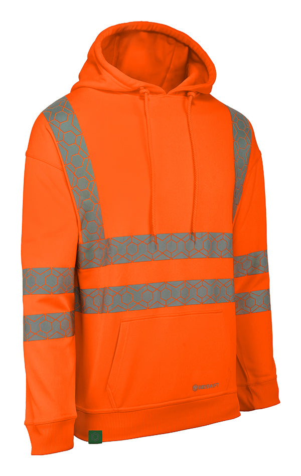 Envirowear Beeswift Recyclable Hi-Vis Hoodie