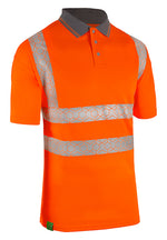 Envirowear Beeswift Hi-Vis Short Sleeve Recyclable Polo Shirt - thumbnail 3