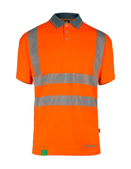 Envirowear Beeswift Hi-Vis Short Sleeve Recyclable Polo Shirt