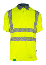 Envirowear Beeswift Hi-Vis Short Sleeve Recyclable Polo Shirt - thumbnail 2