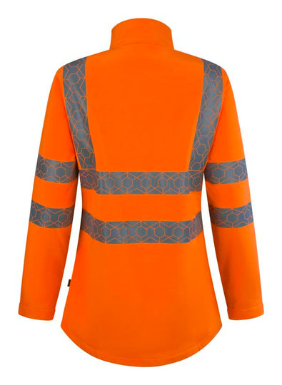 Envirowear Recyclable Womens Hi-Vis Soft Shell Jacket