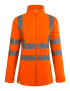 Envirowear Recyclable Womens Hi-Vis Soft Shell Jacket