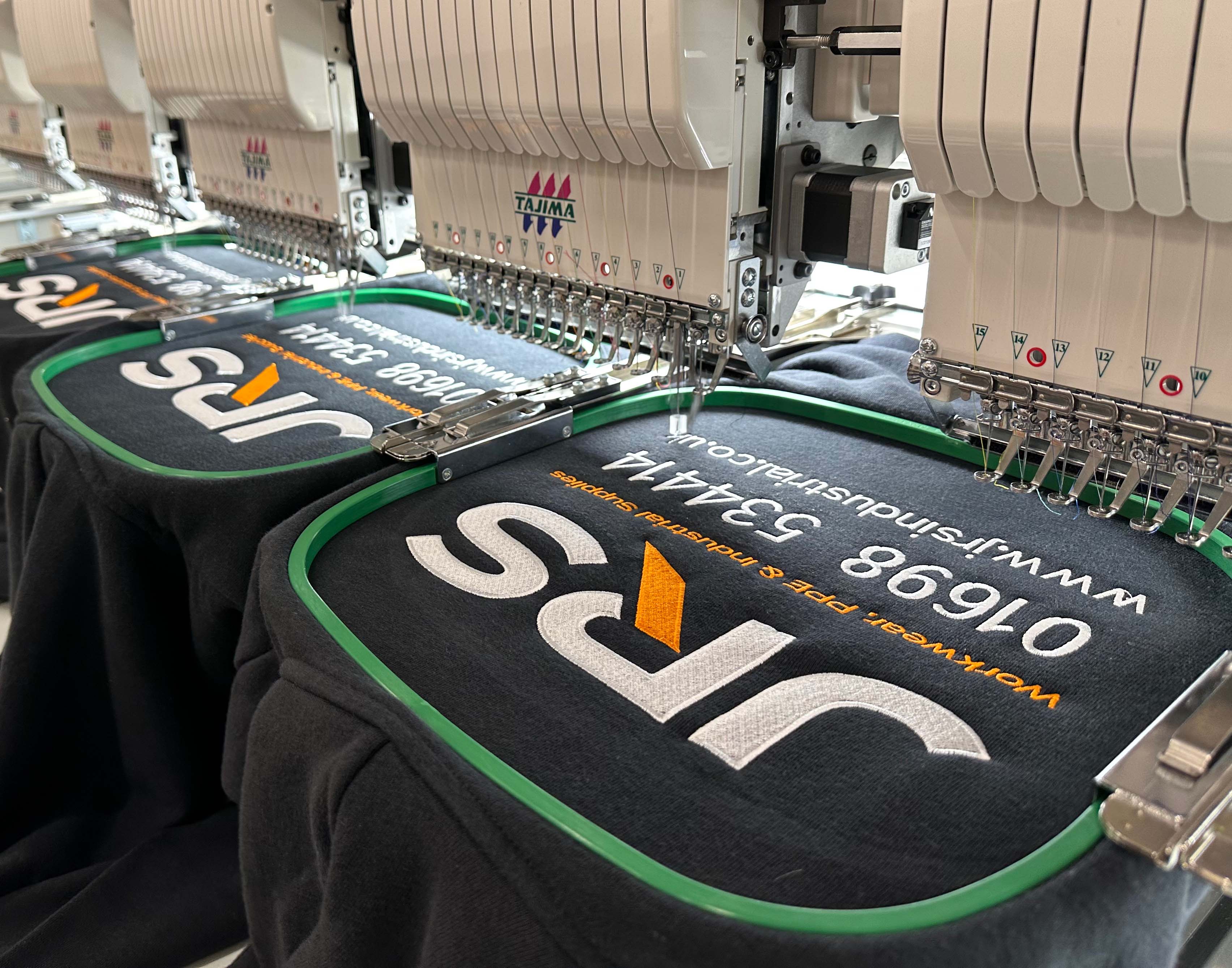 JRS embroidery machines
