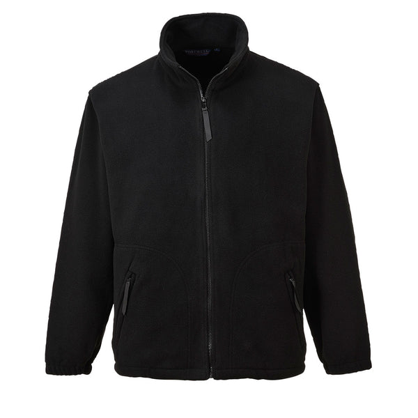 Portwest Argyll Heavy Fleece in classic black.