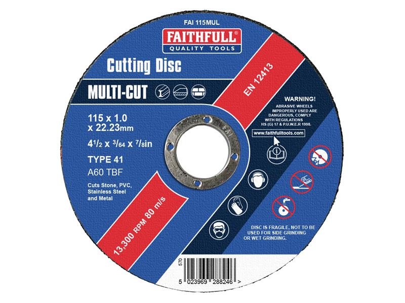 Multi-Purpose Cutting Discs