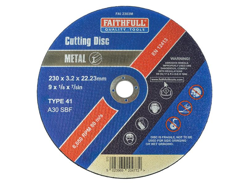 Metal Cut Off Disc