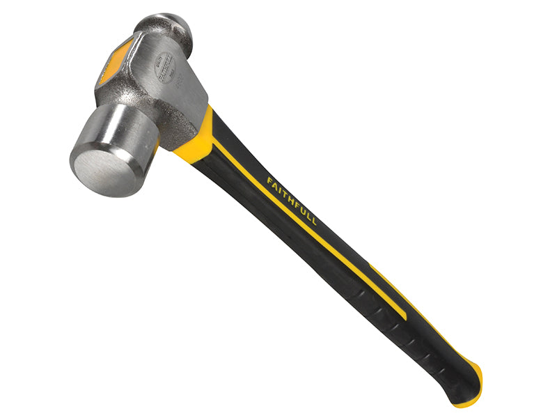 Faithfull Ball Pein Hammer, Fibreglass Shaft