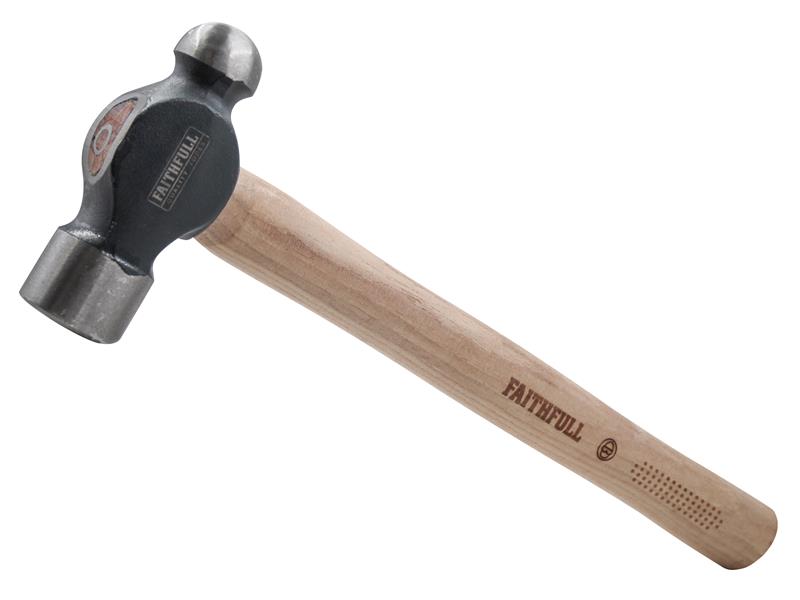 Ball Pein Hammer, FSC Hickory Handle -  GRPFAIBPH4FSC