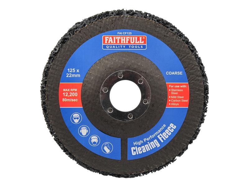 Faithfull Cleaning Fleece Discs