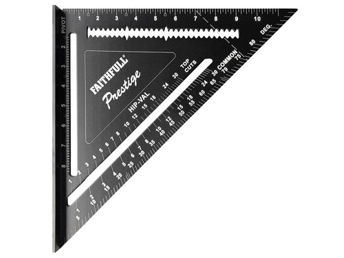 Prestige Quick Square Black Aluminium