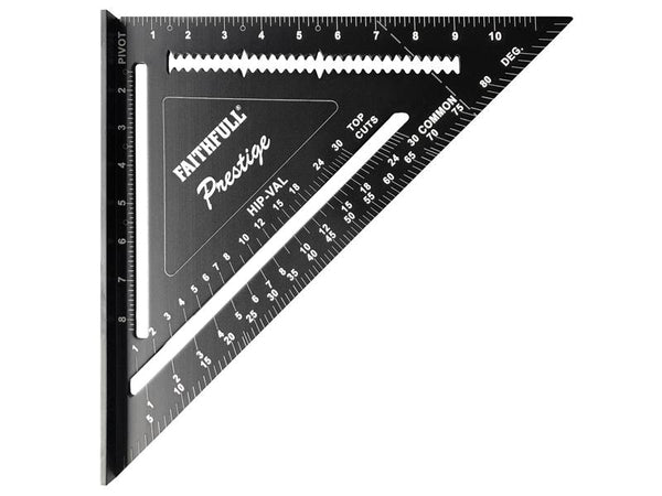 Prestige Quick Square Black Aluminium